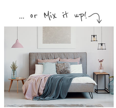 Acacia wood two drawer pedestal as a front shot next to a bed, then detail of the two drawers open and the last image is a side angle of same pedestal on a white background